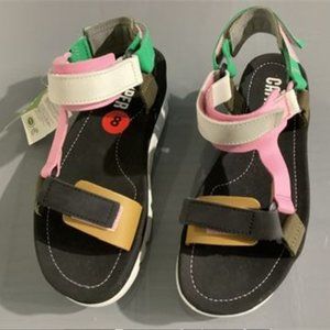 Camper Oruga Up Sandals, Multicolor, NWT